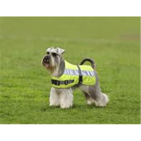 Fancy Feline Flectalon Dog Jacket HiViz 18 in FA37494